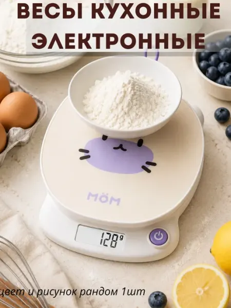 Весы кухонные электронные настольные для готовки Айсару