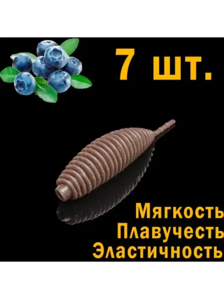 Мягкие приманки MICKEY со вкусом голубики Soorex