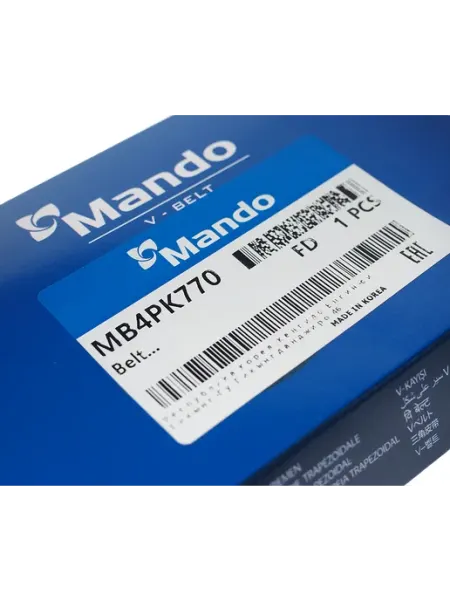 Ремень приводной поликлиновой 4PK770 MB4PK770 MANDO