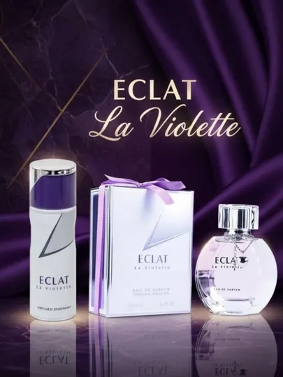 Eclat, Парфюмерный набор для женщин и девушек, Женские духи 100 мл, дезодорант 200 мл