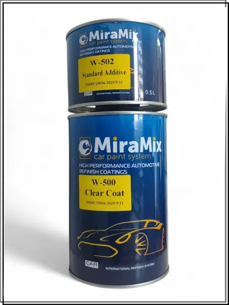 Mira Mix Лак акриловый автомобильный (1л+05л) W-500