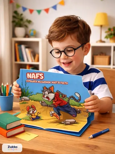 3D Pop-Up книга сказок для детей – “NAFS”