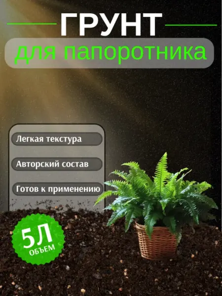 Грунт для Папоротника 5 л