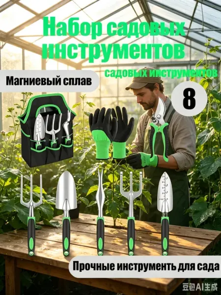 Набор садовых инструментов DeliTools