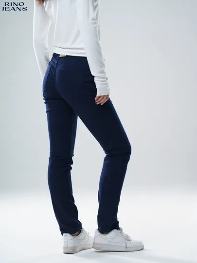 Джинсы женские, синие, SKINNY, "Blue Edge" Rino Jeans