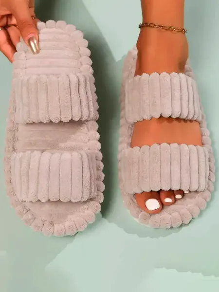 Домашние плюшевые тапочки Grasiozo storeez