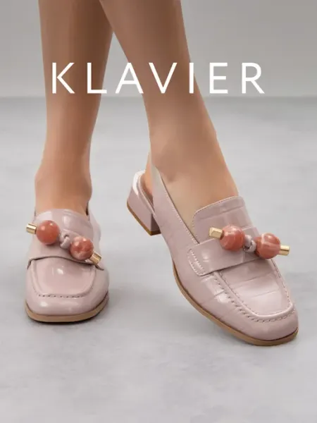 Туфли розовые женские KLAVIER