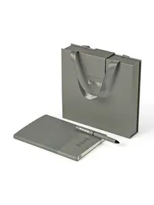 Набор подарочный "Стихия" Grey edition записная книжка А5 80л + шариковая ручка