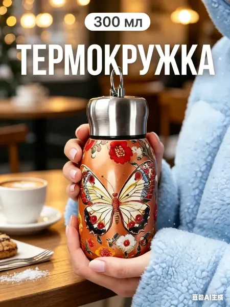 MI Термокружка автомобильная термостакан кружка термос 300 мл