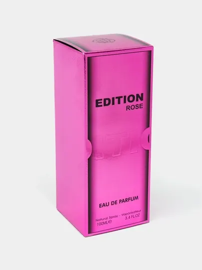 Парфюмерная вода Edition Rose, Fragrance World, для женщин, 100 мл