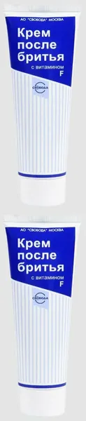 Свобода Крем после бритья, с Витамином F, 80 мл, 2 шт
