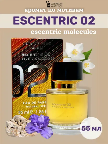 Духи женские мужские Molecule Escentric 02 55 мл