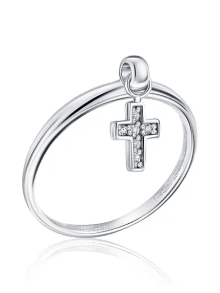 Кольцо из серебра Lucente