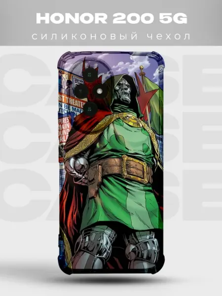 Чехол на Honor 200 5G Мстители марвел avengers супергерои ду PRINTberries