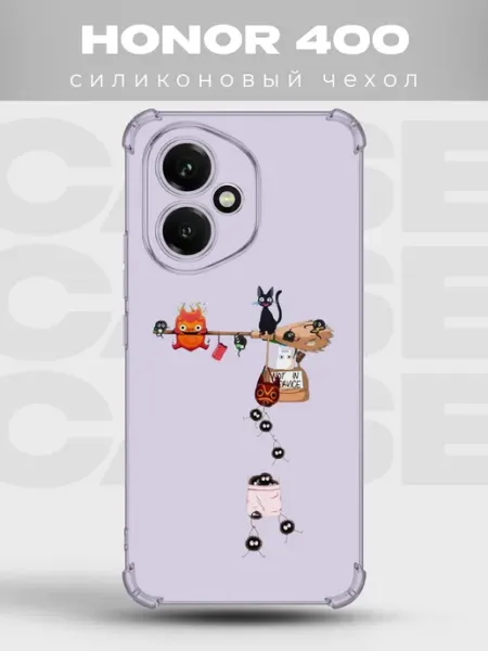 Чехол на Honor 400 дизайн Ghibli PRINTberries