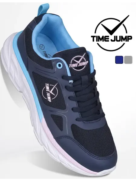 Кроссовки женские синие для бега сетка для спортзала TimeJump