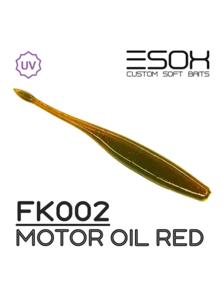 Wacky Slug 3.8"(96мм) 5шт FK002 Приманка на Судака,Щуку ESOX