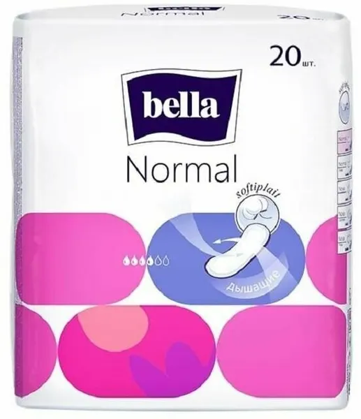 Bella Прокладки женские гигиенические, Normal 20 шт