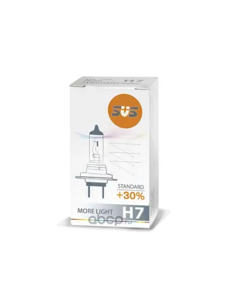Лампа галогенная 12V H7 55W 30 PX26d Standard SVS