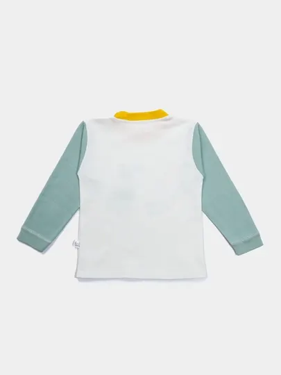 Пижама детская, хлопковая, со штанами, для мальчика, Elankids
