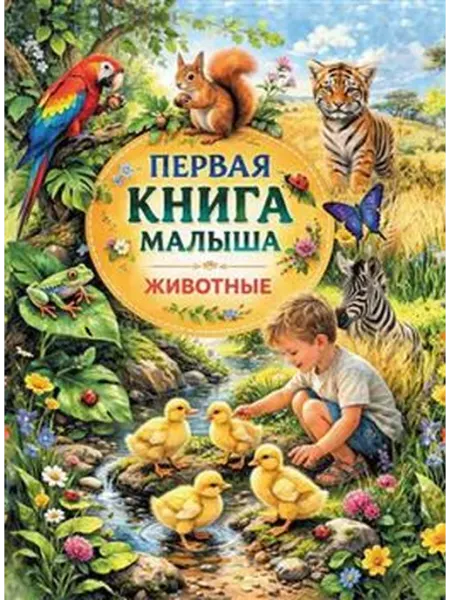 Первая книга малыша. Животные Книжный дом РФ