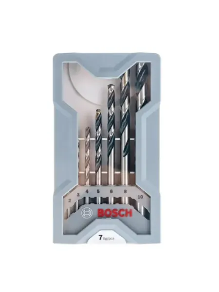Набор сверл PointTeQ 2-10 мм, 7 шт. Mini X Bosch