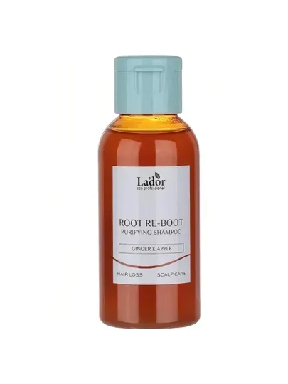 Шампунь для волос LADOR ROOT RE-BOOT PURIFYING SHAMPOO GINGER & APPLE, 50 мл