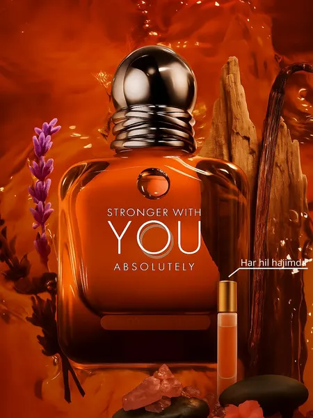 Stronger With You духи, парфюмерная вода для мужчин и женщин, Stronger With You Giorgio Armani, 3 мл