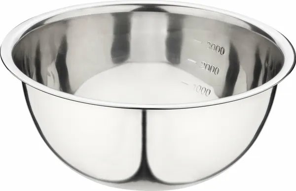 Mallony Миска 4300 мл Bowl-Roll-28 из нерж стали