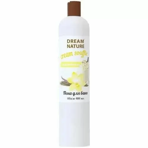 Пена для ванн DREAM NATURE Сладкая ваниль, 400 мл