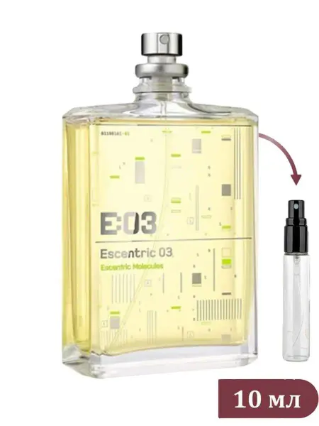 Perfume note Escentric молекула 03 Духи 10 мл