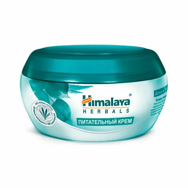 Крем для всех типов кожи лица Питательный Алоэ вера 50мл Himalaya