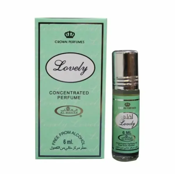 Арабские масляные духи Лавли / Perfumes Lovely Al Rehab 6 мл