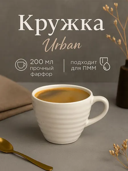 Magistro Кружка для чая и кофе «Urban» 200 мл подарочная