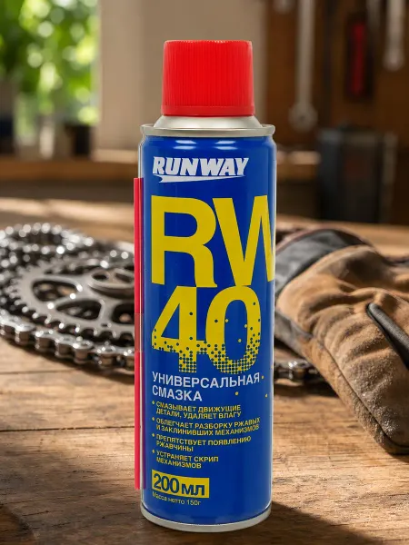 RUNWAY Смазка автомобильная универсальная 200 мл