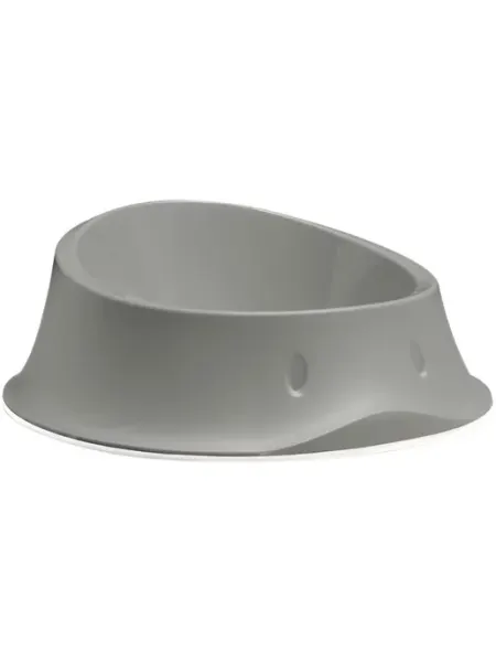 Stefanplast Миска нескользящая для собак и кошек пластик бежевая 350 мл