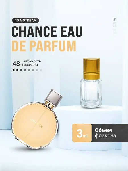 LayaliOil Духи стойкие масляные 3 мл Chance Eau de Parfum