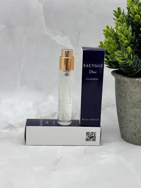Пробники парфюмерии 12 мл Мини парфюм Christian Dior Sauvage 12 мл