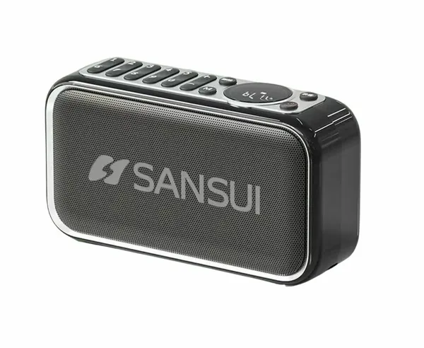Портативная колонка SANSUI F35 с Bluetooth 5.3, FM-радио, поддержкой карт памяти и USB, мощностью 5Вт