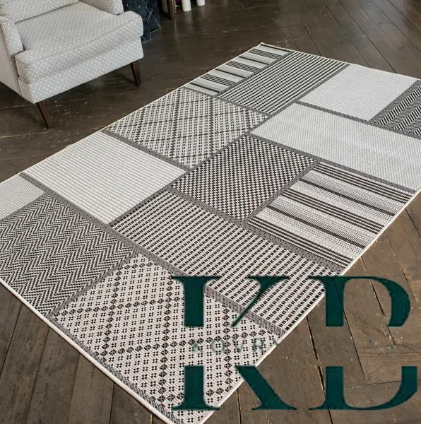 Ковер "Циновка" от Kovry Bazar из серии "Декора", безворсовый, гипоаллергенный, прямоугольный, 60х110 см