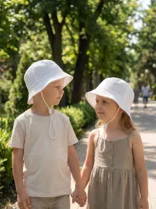 Панама elFoxo летняя детская из муслина