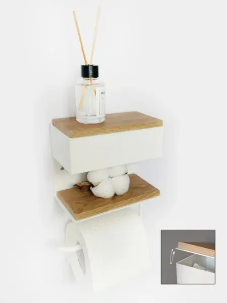 Держатель стеллаж для туалетной бумаги Molinardi Creativo
