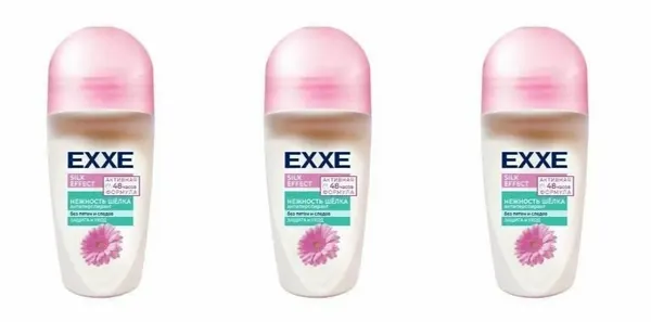 EXXE Дезодорант Silk effect Нежность шёлка, 50 мл - 3 шт