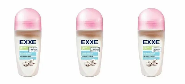 EXXE Дезодорант Fresh SPA Невидимый, 50 мл - 3 шт