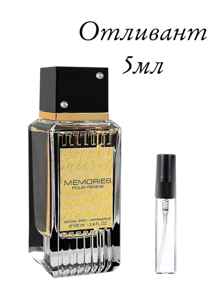 Женский парфюм на распив Отливант Memories pour Femme 5 мл