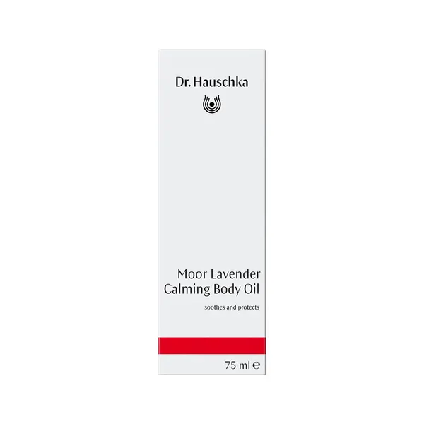 Органическое масло для тела с вытяжкой из торфа и лавандой 75 мл, Dr.Hauschka (Д-р Хаушка) согревает и успокаивает, 0+