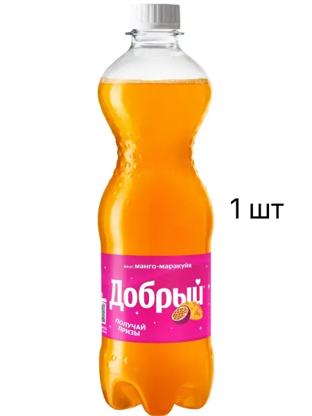 Напиток Добрый Манго-маракуйя газированный, 500мл