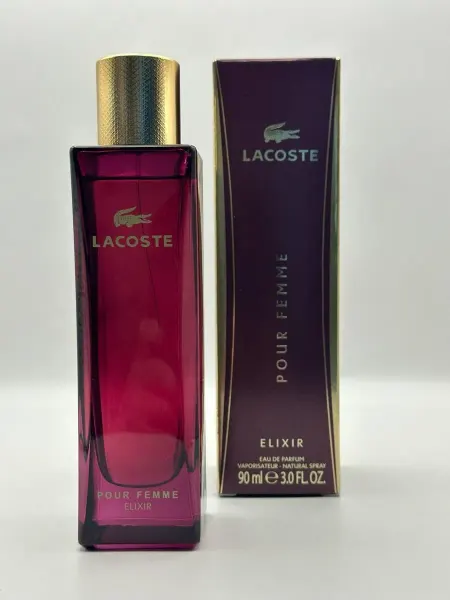Подарок на новый год Духи женские Lacoste Pour Femme Elixir 90 мл