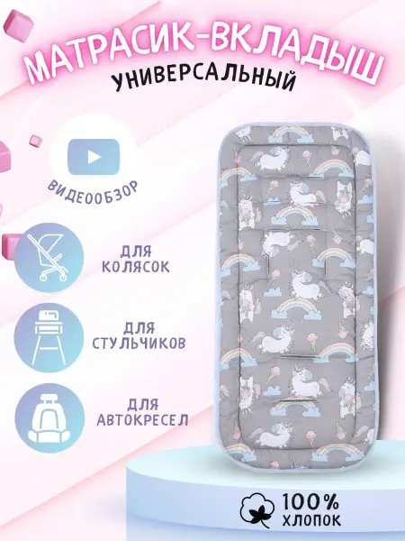 ELKro Матрасик вкладыш в коляску