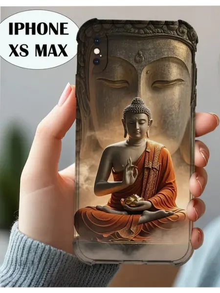 Чехол на iPhone XS Max с принтом Будда PRINTberries